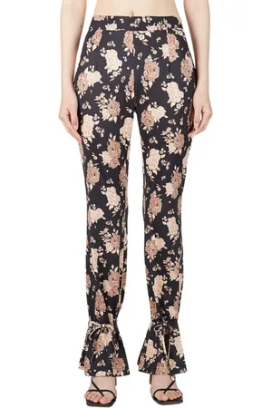 Rokh Mujer, Pantalones, Negro, Talla: 2XS