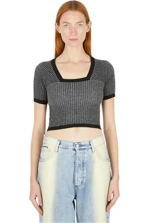 ECKHAUS LATTA Mujer, Camisetas, Gris, Talla: S