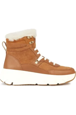 Geox Mujer, Zapatos, Marrón, Talla: 38 EU