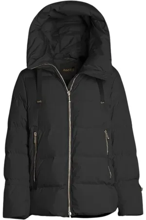MOORER Mujer, Chaquetas, Negro, Talla: 2XS