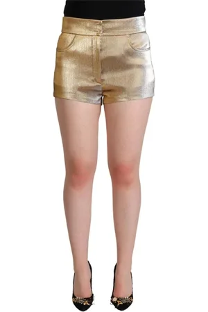 Dolce & Gabbana Mujer, Pantalones cortos, Amarillo, Talla: M
