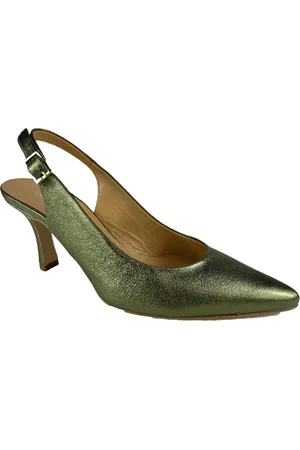 Cristian Daniel Mujer, Zapatos, Verde, Talla: 37 EU