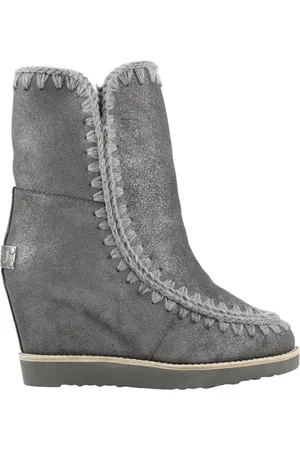 Mou Mujer, Zapatos, Gris, Talla: 38 EU
