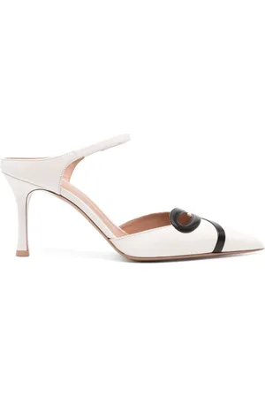 MALONE SOULIERS Mujer, Zapatos, Blanco, Talla: 37 EU