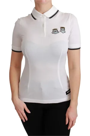 Dolce & Gabbana Mujer, Camisetas, Blanco, Talla: XS