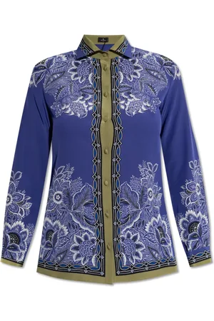 Etro Mujer, Blusas y Camisas, Azul, Talla: S