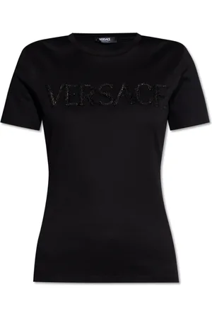 VERSACE Mujer, Camisetas, Negro, Talla: XS