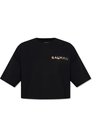 Balmain Mujer, Camisetas, Negro, Talla: L