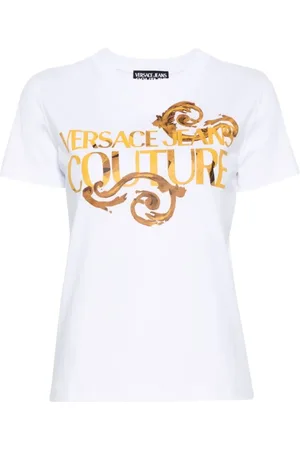 VERSACE Mujer, Camisetas, Blanco, Talla: S