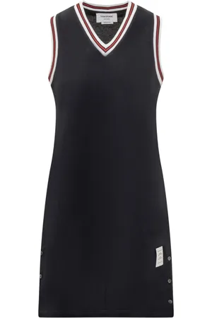 Thom Browne Mujer, Vestidos, Azul, Talla: S