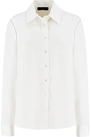 Fabiana Filippi Mujer, Blusas y Camisas, Blanco, Talla: S