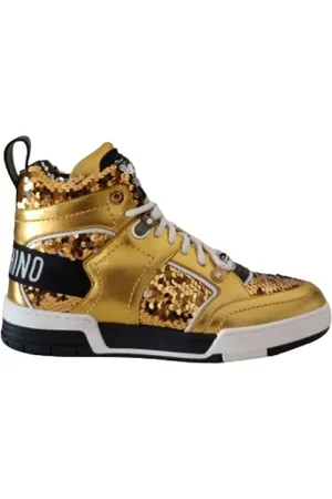 Moschino Mujer, Zapatos, Amarillo, Talla: 37 EU