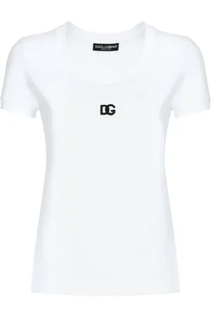 Dolce & Gabbana Mujer, Camisetas, Blanco, Talla: S