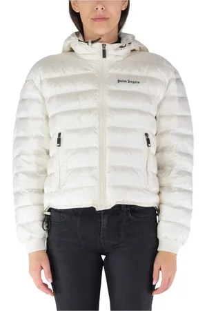 Palm Angels Mujer, Chaquetas, Blanco, Talla: S