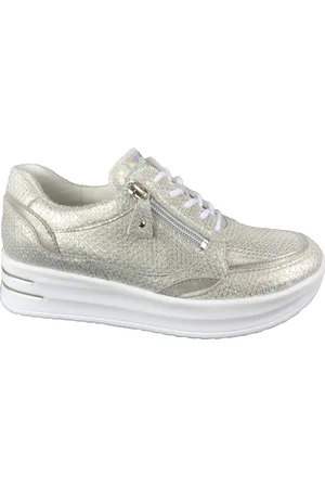 Waldläufer Mujer, Zapatos, Gris, Talla: 39 1/2 EU