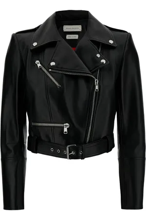 Alexander McQueen Mujer, Chaquetas, Negro, Talla: M