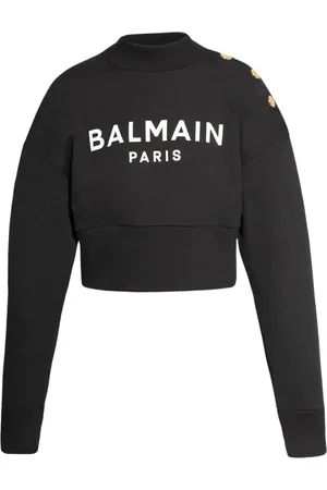 Balmain Mujer, Sudaderas, Negro, Talla: XL