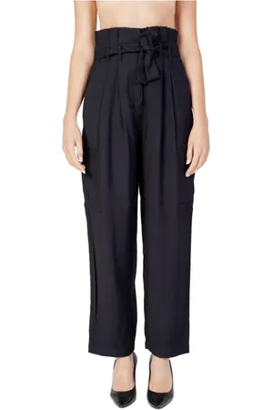 VILA Mujer, Pantalones, Negro, Talla: S