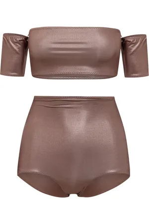 ALESSANDRO VIGILANTE Mujer, Trajes de baño, Marrón, Talla: M