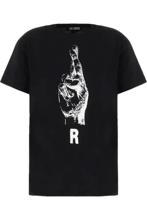 RAF SIMONS Mujer, Camisetas, Negro, Talla: S