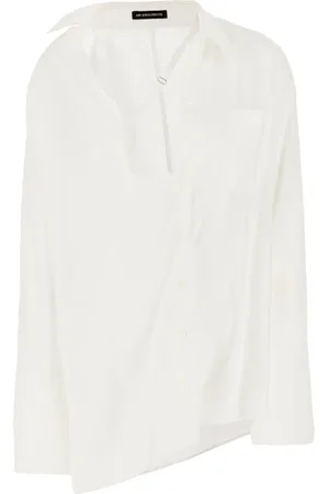 ANN DEMEULEMEESTER Mujer, Blusas y Camisas, Blanco, Talla: M