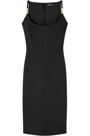 VERSACE Mujer, Vestidos, Negro, Talla: S