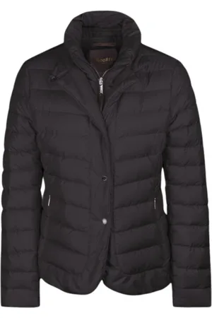 MOORER Mujer, Chaquetas, Negro, Talla: 2XS