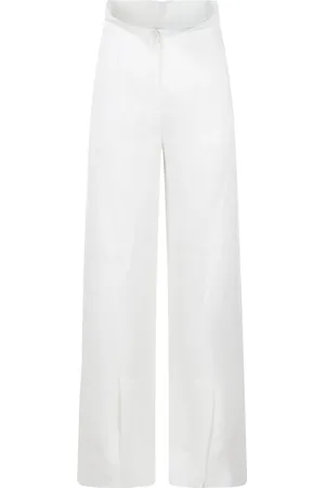 Alberta Ferretti Mujer, Pantalones, Blanco, Talla: S