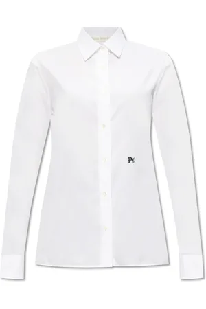 Palm Angels Mujer, Blusas y Camisas, Blanco, Talla: M