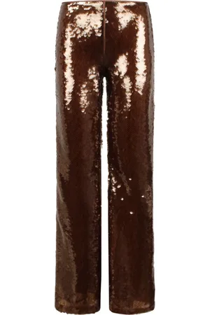 Alberta Ferretti Mujer, Pantalones, Marrón, Talla: S