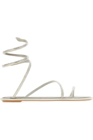 RENE CAOVILLA Mujer, Zapatos, Gris, Talla: 37 EU