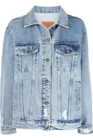 ANINE BING Mujer, Chaquetas, Azul, Talla: L