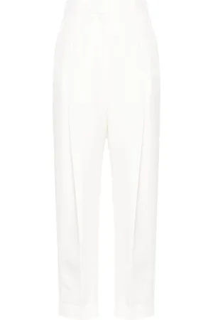 Alexander McQueen Mujer, Pantalones, Blanco, Talla: S