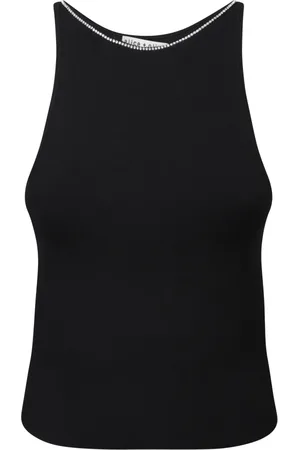 ALICE+OLIVIA Mujer, Camisetas, Negro, Talla: S