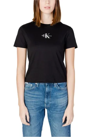 Calvin Klein Mujer, Camisetas, Negro, Talla: XS