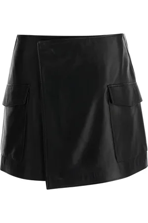 arma leder Mujer, Faldas, Negro, Talla: M