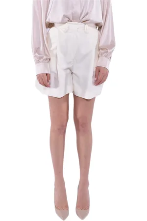 MVP Wardrobe Mujer, Pantalones cortos, Blanco, Talla: M