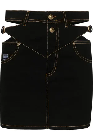 VERSACE Mujer, Faldas, Negro, Talla: S