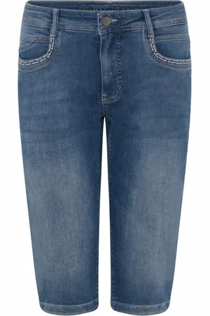 C.ro Mujer, Pantalones cortos, Azul, Talla: XL
