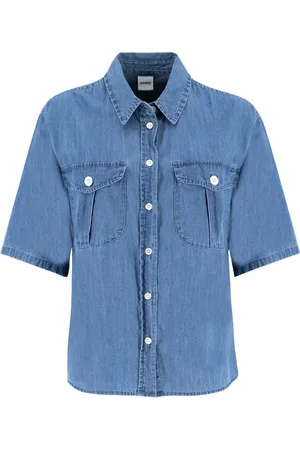 Aspesi Mujer, Blusas y Camisas, Azul, Talla: M