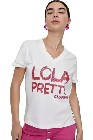 Lola Casademunt Mujer, Camisetas, Blanco, Talla: S