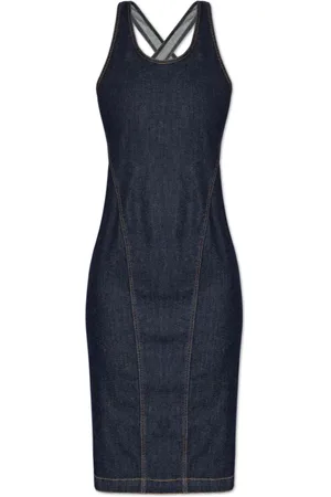 Alaïa Mujer, Vestidos, Azul, Talla: M