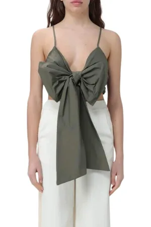 Twin-Set Mujer, Camisetas, Verde, Talla: S