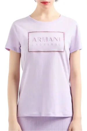 Armani Exchange Mujer, Camisetas, Púrpura, Talla: S