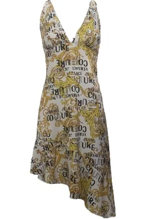 VERSACE Mujer, Vestidos, Blanco, Talla: S