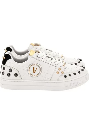 VERSACE Mujer, Zapatos, Blanco, Talla: 38 EU