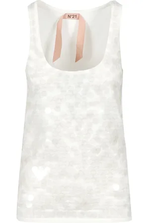 Nº21 Mujer, Camisetas, Blanco, Talla: XL