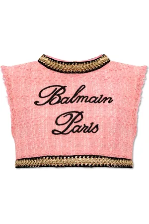 Balmain Mujer, Camisetas, Rosa, Talla: M