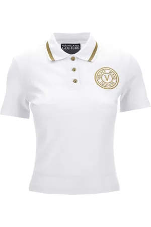 VERSACE Mujer, Camisetas, Blanco, Talla: M