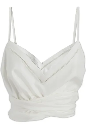 Alberta Ferretti Mujer, Camisetas, Blanco, Talla: M